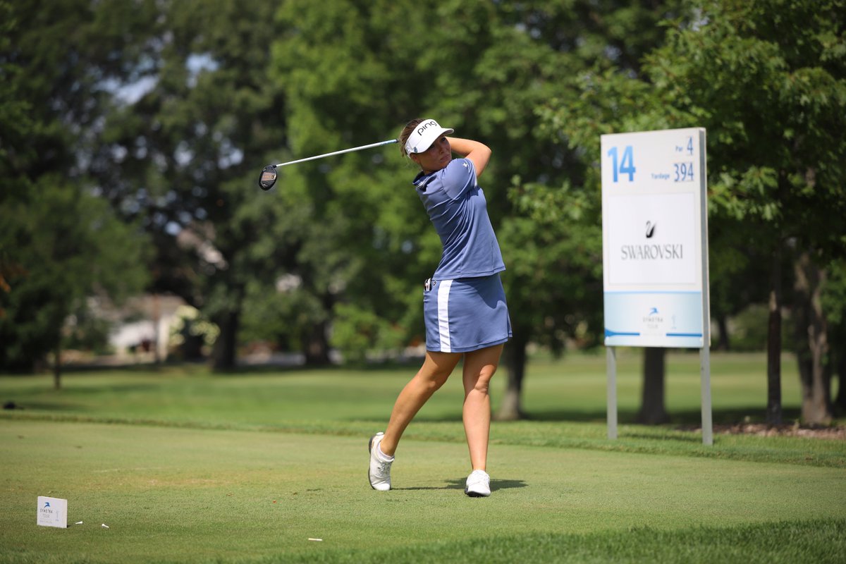 Linneagolf's tweet photo. 5-under par in the second round with 🐥🐥🐥🐥🐥🐥 to get ready for one final day at a run up the leaderboard #FireKeepersChamp #DriveOn #FKCHChamp #Road2LPGA #GoPokes https://t.co/zRtoNEW4Wv