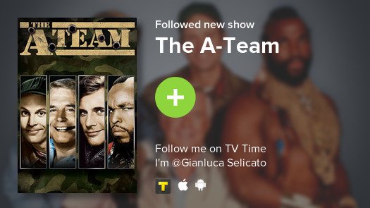 I just added The A-Team to my library! #tvtime tvtime.com/r/196a6