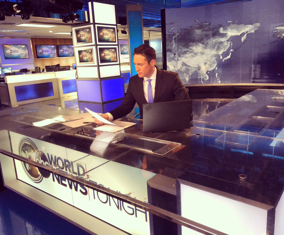WhitJohnson's tweet photo. Double duty this weekend. Filling in on the anchor desk for @ABCWorldNews. Hope you’ll join us for @GMA tomorrow! #WeekendWhit https://t.co/IGv8NCfd8i