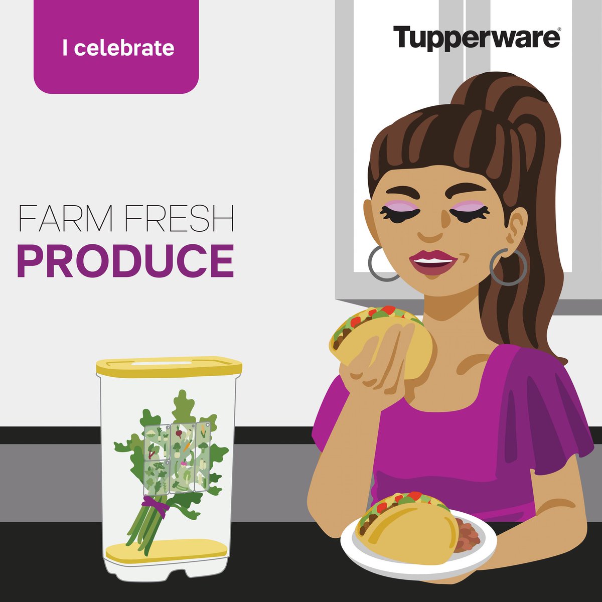 MarkTupperware's tweet photo. Don't throw out produce. Throw out the containers and get Farm Fresh Tupperware! https://t.co/M15ubyhYE5 https://t.co/4rIDdCUyK2