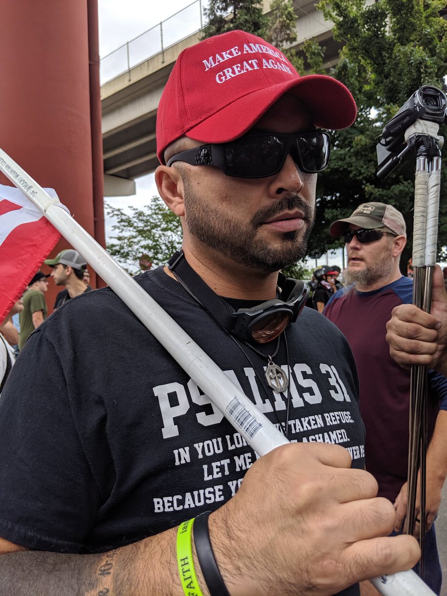 Arun Gupta Flatten The Ruling Class On Twitter I Asked Joey Gibson 4 Times What About Masks He Said Nothing Today At Portlandprotest Many Proud Boys Brawlers Were Masked Up Gibson