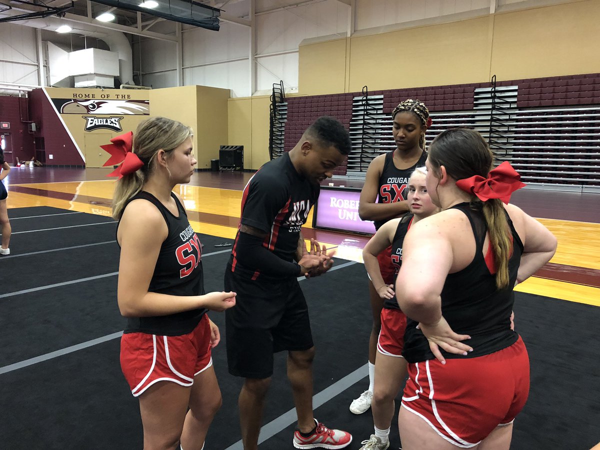 Day 1 of <a href="/NCAupdates/">NCA</a> camp was amazing!!! We can’t wait for tomorrow! ❤️🐾 #wearesxu #gocougs