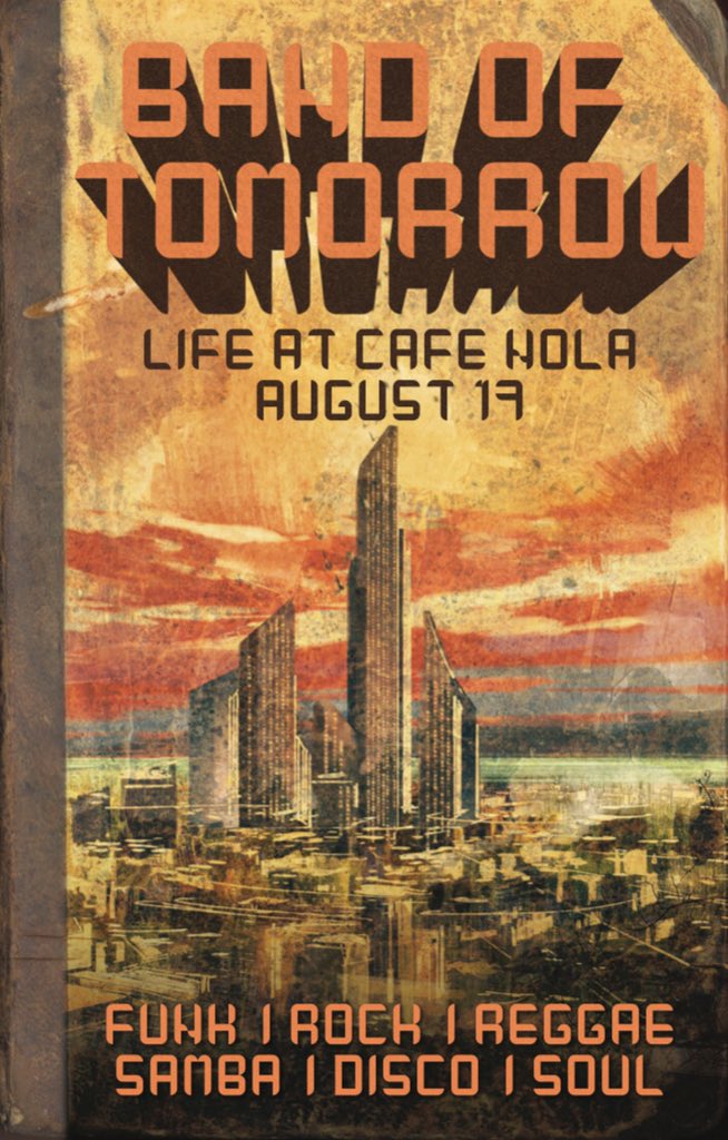 TONIGHT* SAT 8/17 we’re back at <a href="/CafeNolaMD/">Cafe Nola</a> in #FrederickMD. Two sets starting at 10pm.

TOMORROW* SUN 8/18 we’re at The Whiskey in #WilmingtonNC for an official <a href="/umphreysmcgee/">Umphrey's McGee</a> afterparty with #Fux

Can’t wait to see you all soon 😎