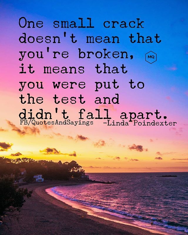 motivational's tweet photo. One small crack doesn't mean that you're broken, it means that you were put to the test and didn't fall apart. -Linda Poindexter

#quotes #sayings #proverbs #thoughtoftheday #quoteoftheday #motivational #inspirational #inspire #motivate https://t.co/n65l4U7UKX https://t.co/ulk5Wul5Ig