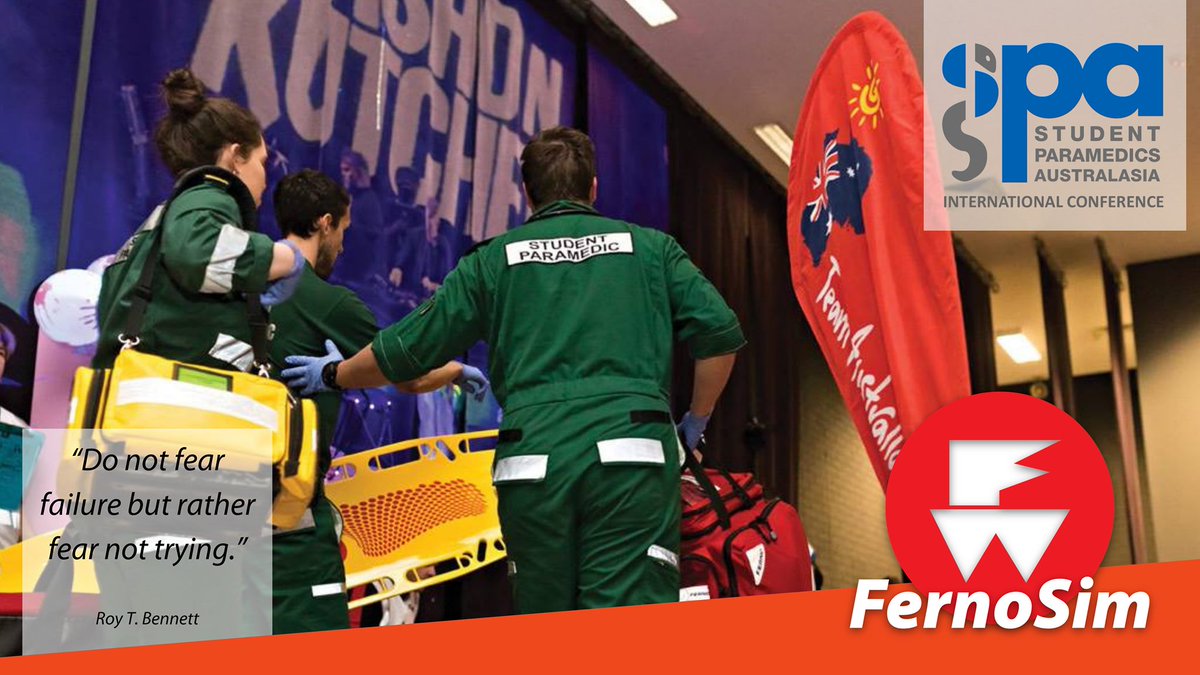 “Do not fear failure but rather fear not trying.” There are limited places on #FernoSim so get to ferno.com.au/events to download the info pack &amp; register your team