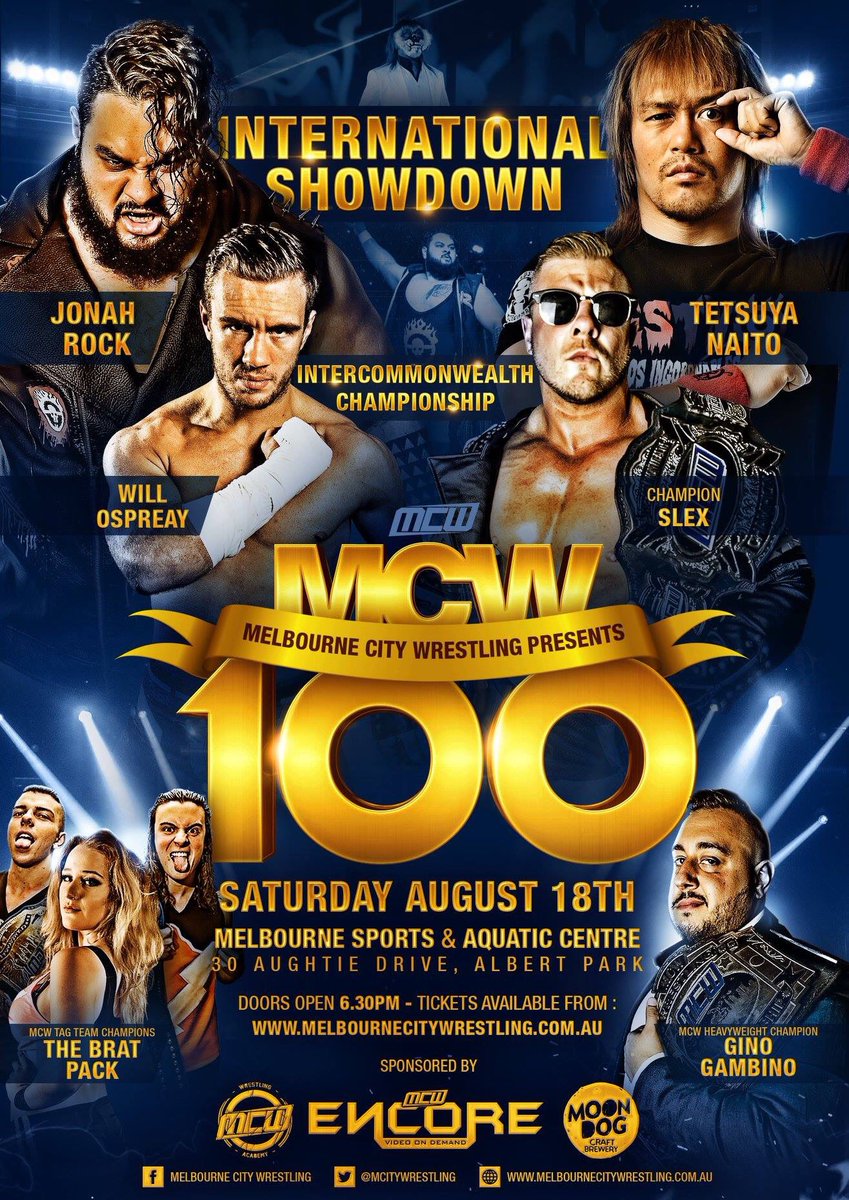 cosmovsgoku's tweet photo. How has it already been twelve months since @mcitywrestling #MCW100?!
Such a huge show https://t.co/RlfDEiAVik