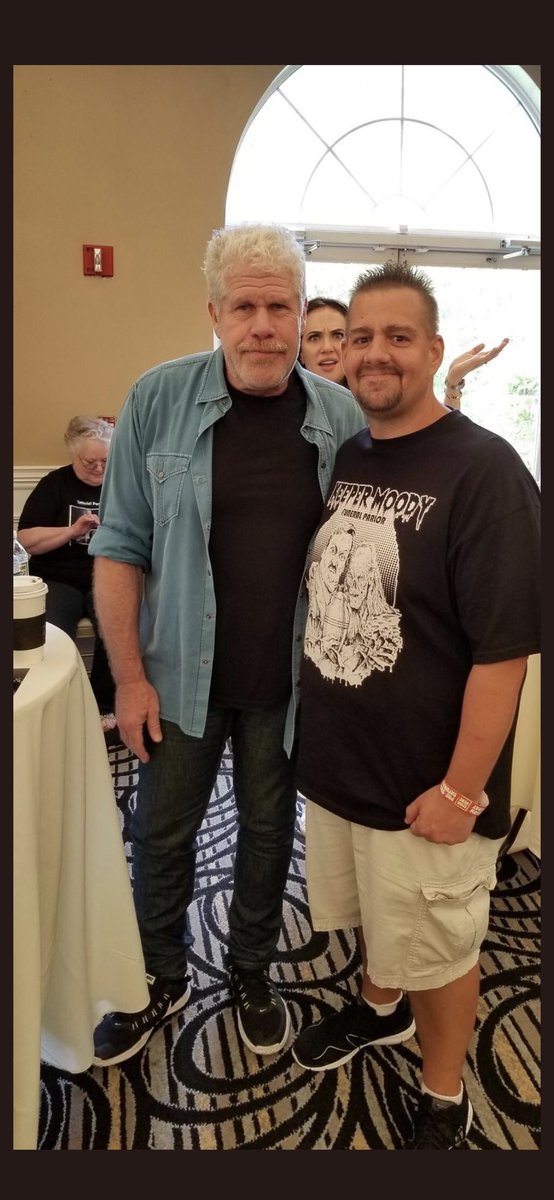 I spent a great deal of time today photobombing <a href="/perlmutations/">Ron Perlman</a> - you’re welcome Hellboy.