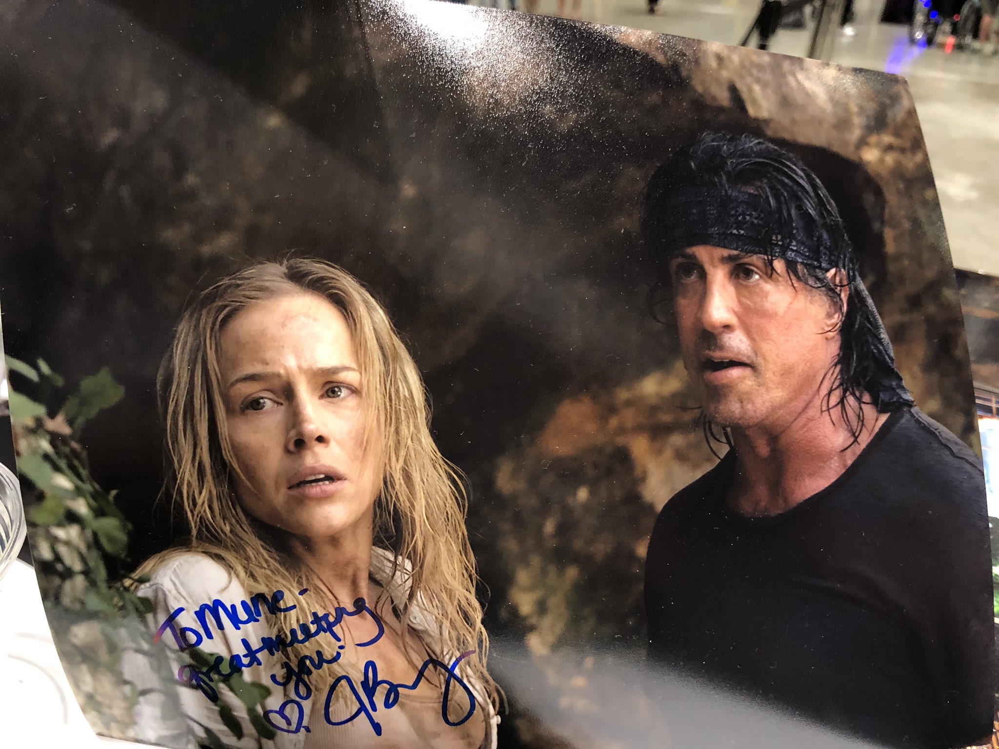 ハリコン Hollycontokyo シリコンバレーコミコン ジュリーベンツさんにもお会いできました ランボー4の演技は印象的でその撮影の大変さも伺えました ハリコン Hollycontokyo シリコンバレーコミコン ジュリーベンツさんにもお会いできました ランボー4の演技は印象的でその撮影の大変さも伺えました
