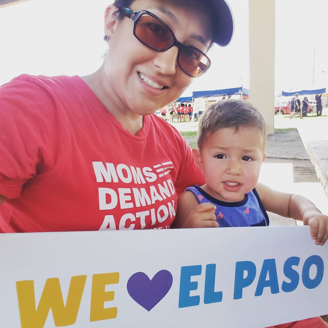 Rallying to heal our community and demand action. As <a href="/vgescobar/">Veronica Escobar</a> said, "We may not change all minds, but love will win." <a href="/momsdemand/">Moms Demand Action</a> <a href="/elpasostrong/">EL PASO STRONG</a> #recessrally #elpasostrongrally #gunsensevoter #immigrantsmakeamericagreat #activistintraining
