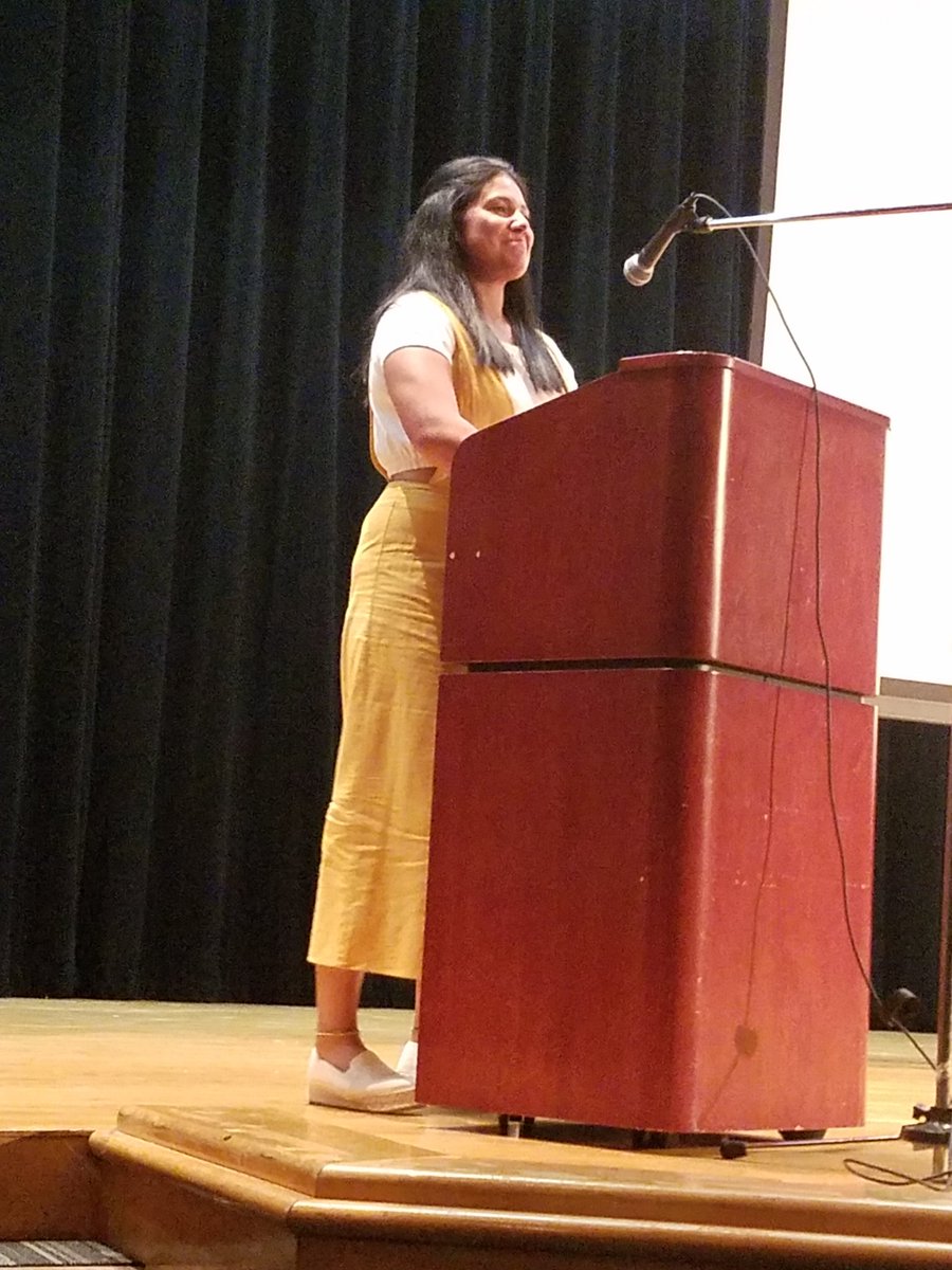hicks14memorial's tweet photo. 2018 Scholarship Winner @_pvalencia21 giving an update on her 1st year of college https://t.co/6tSRcxVFyP
