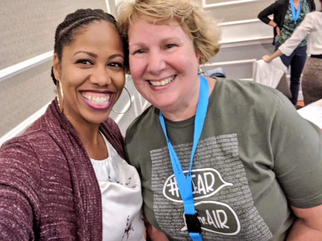ErinKMcGurk's tweet photo. What a fabulous two days of learning with @ValeriaBrownEdu @sarahsoonling and @KimBurkhalter1 #TTworkshops! So grateful for the opportunity to learn with new colleagues and especially for our Berlin team! I’m feeling energized and excited about moving our work forward this year. https://t.co/u0OImK7PVE