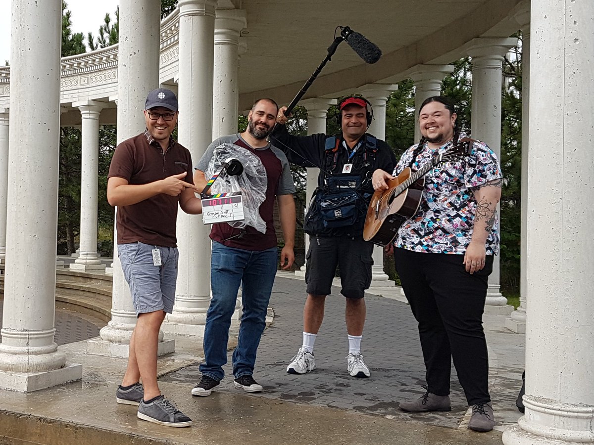 CameraMike416's tweet photo. Back to doing #fieldaudio for an @iciontario shoot with G.R. Gritt at the #2019UpHereFestival in #Sudbury https://t.co/OywHN4vwg5
