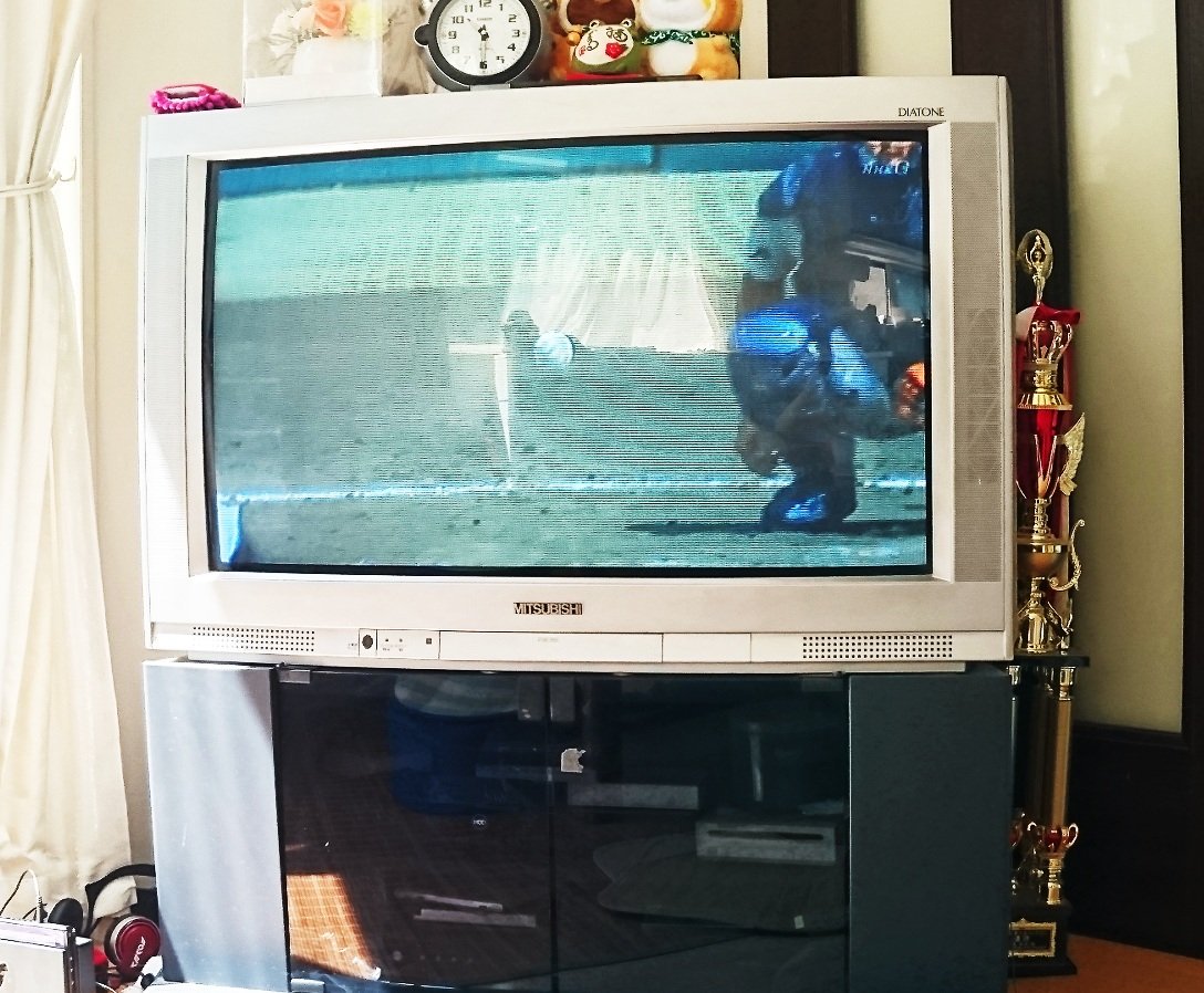 史上最大のブラウン管テレビ 三菱37型 37CーDX11 【公式通販】