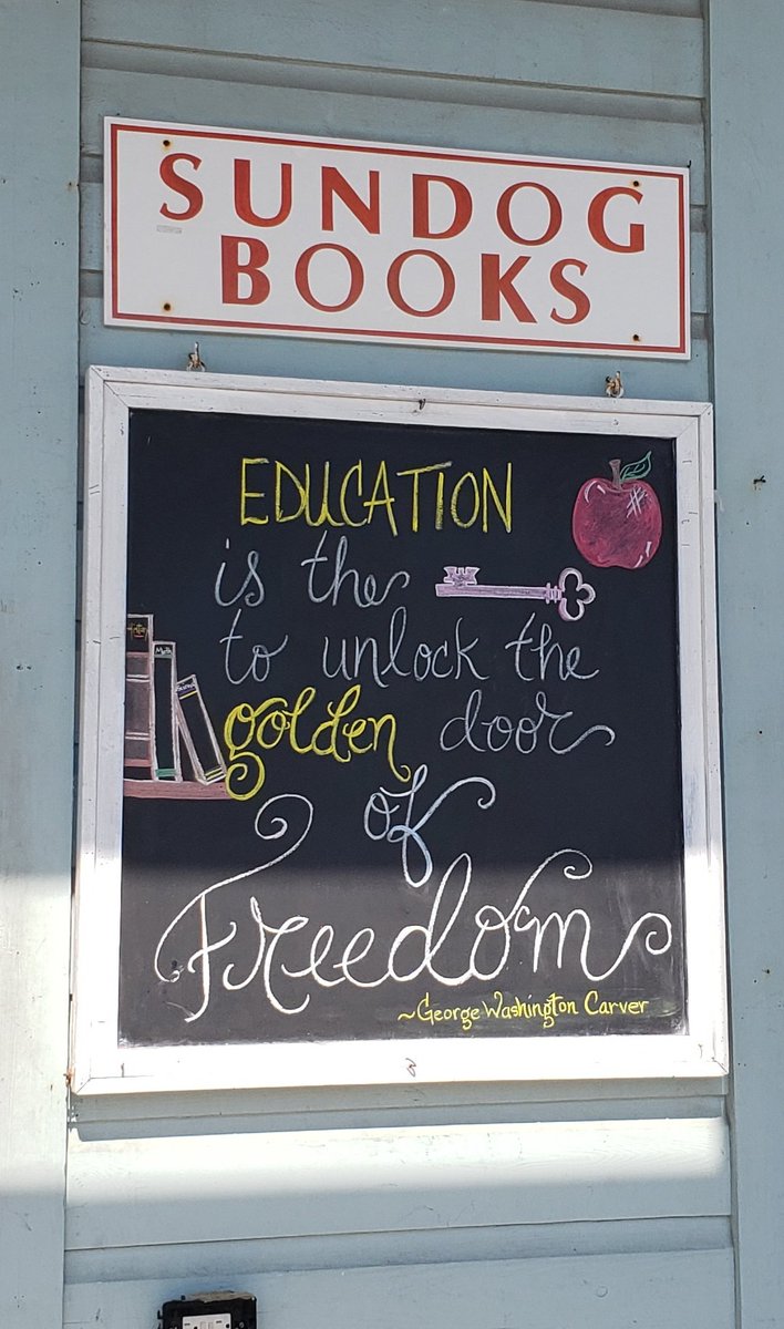 Love seeing this at my favorite bookstore in Seaside,  FL. #readdaily #loveeducation #onlytakesabook