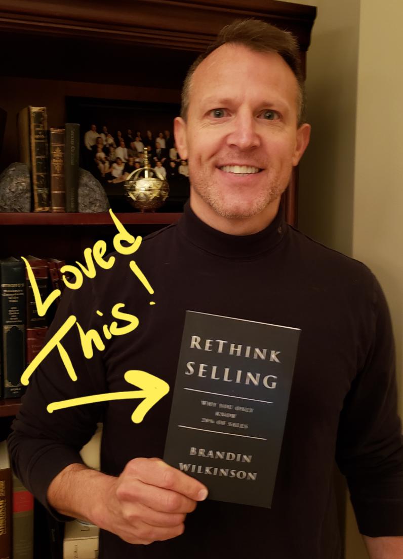B2B_SalesTips's tweet photo. #Sales #Book Personal achievement and selling all wrapped up into one easy-to-read book. I loved Brandin Wilkinson's book Rethink Selling.  It's well worth the read for every sales professional.  Recommended!  #Selling #Insight #PersonalAchievement @Rethink_Selling https://t.co/BOXk016ZvC