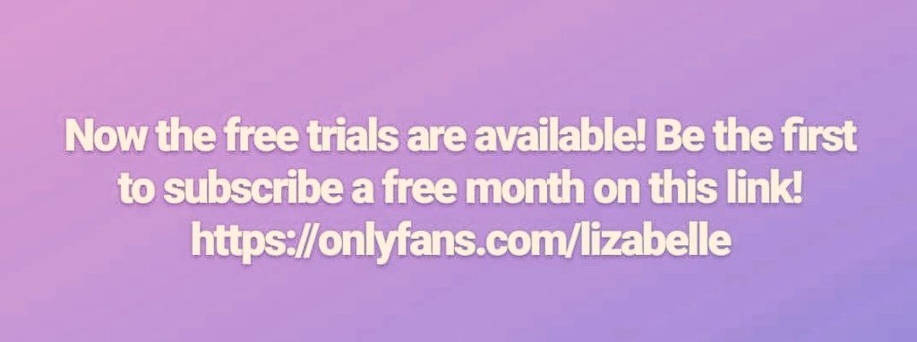 Now the 3 free trials month are available at: https://t.co/JvO2MwpiSj https://t.co/g3jNEdR6Vy