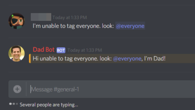 Software Gore Discord Bot Overriding Everyone Permissions