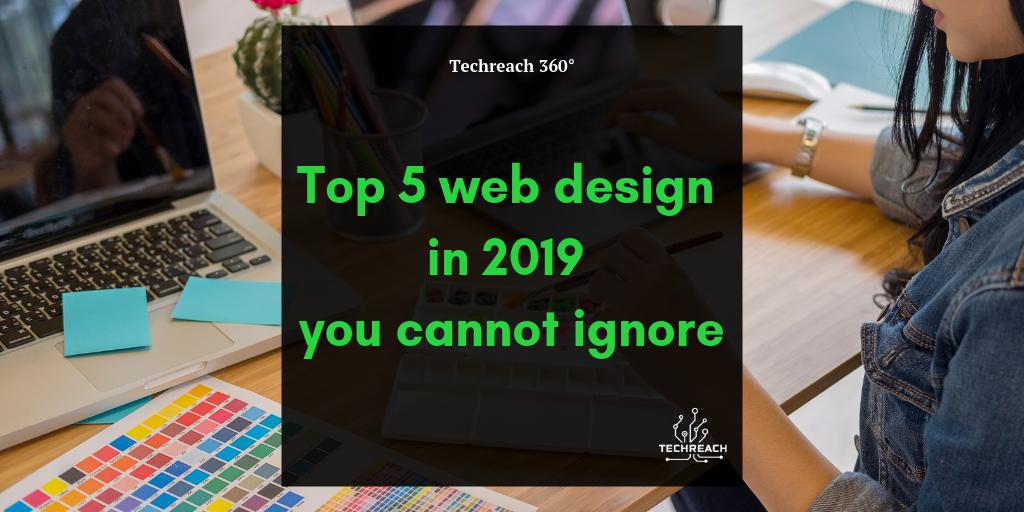 TechReach1's tweet photo. Hey! So, here are top 5 web design trends in 2019 you can implement today:
1) Return of serif
2) Black-and-white palettes
3) Data visualization
4) 3D flat design
5) Growth of split design
Do you want to see these in your website? DM
#techreach #webdesign https://t.co/hmBTELFDj1
