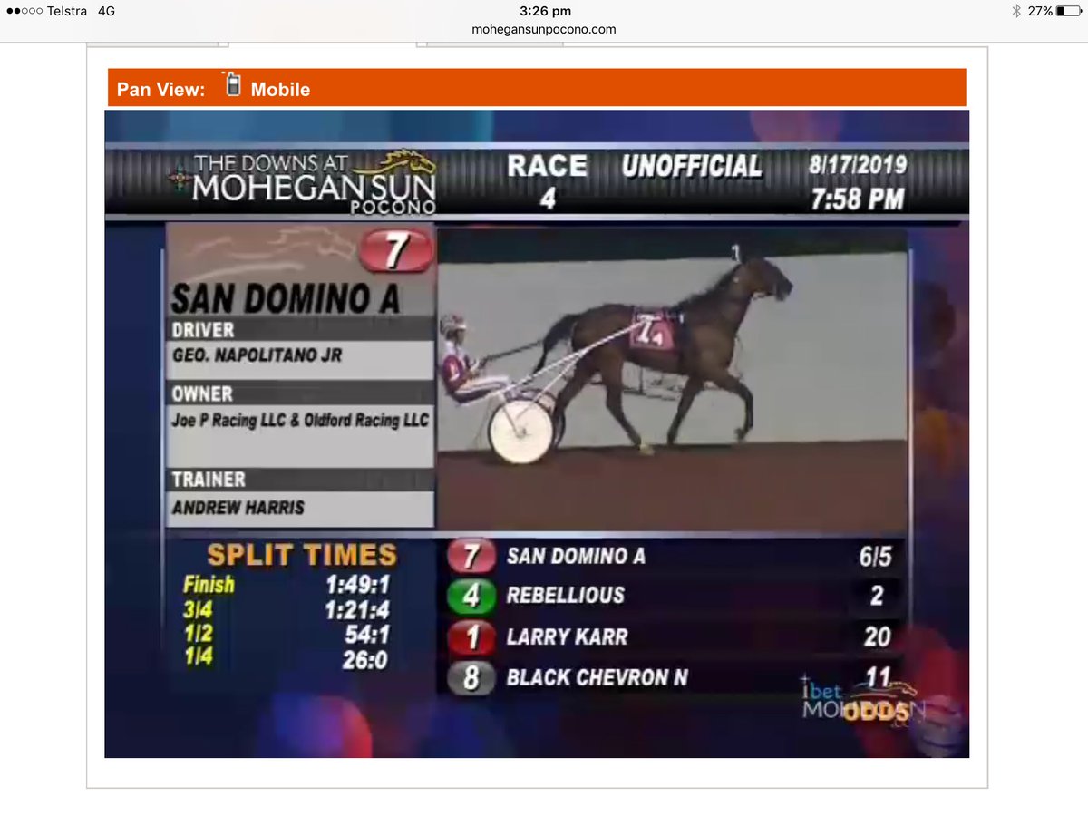 djmstables's tweet photo. San Domino 1.49.1 first start in USA congratulations to all the connections @aharrisracing @JCB0806 and Steve Oldford  another winner sold by DJM STABLES https://t.co/JjCNWar6Tk