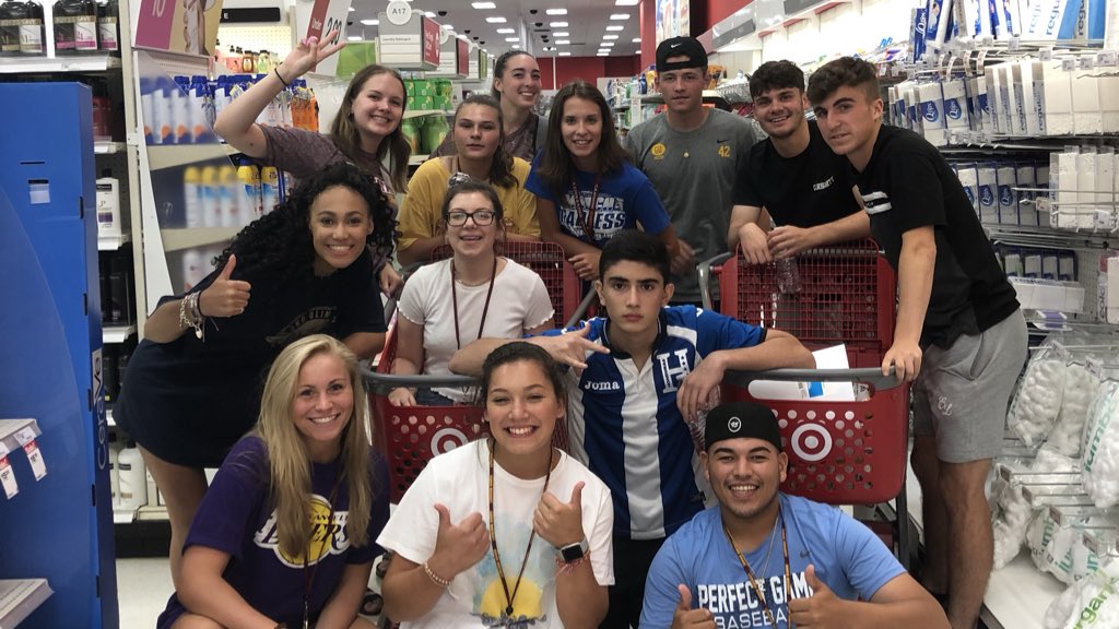 GannonU's tweet photo. Target run? Done.
More from tonightโs takeover on the @GannonU Insta Story. ๐ฏ #PreviewGU https://t.co/rlhSooNaQC