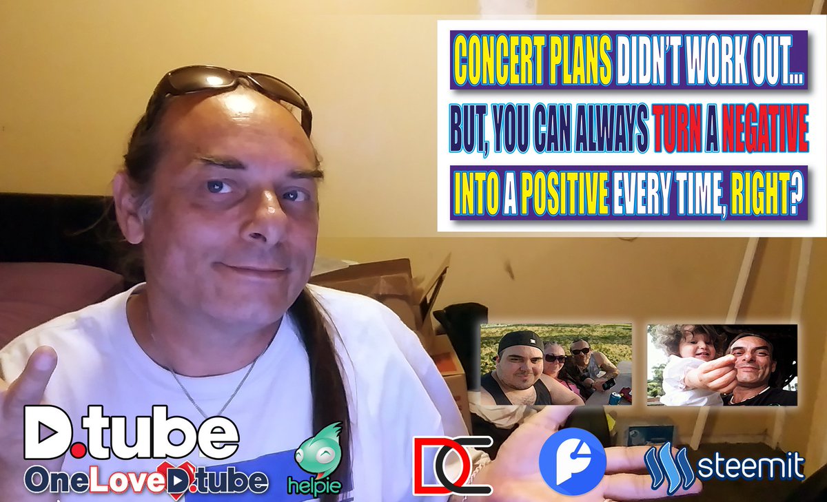 Dethtripper's tweet photo. https://t.co/Nq1REZv0gN
Plans Just Didn't Work Out But, You Can Always Turn a Negative into a Positive, Right?
@DTube_Official @OneLoveDTube @DtubeDaily @steemit @NathanMars7 #STEEM #failedplans #negativeintoapositive #PositiveVibes #positivemindset https://t.co/xz6xMAaafr