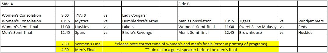 AMMBT18's tweet image. Sunday Schedule!