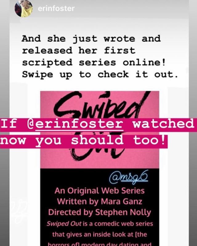 oldfactoryfilms's tweet photo. So the Head of Creative at @bumble Bumble, @erinfoster ErinFoster, just posted about a Webseries I directed called #SwipedOut, written by the hilarious and talented Mara Ganz @msg6 ! Check it out now!
.
.
.
.
.
#oldfactoryfilms #magiclanternshooter #visc… https://t.co/3MHIXUYMP5 https://t.co/OcQUCdy98q