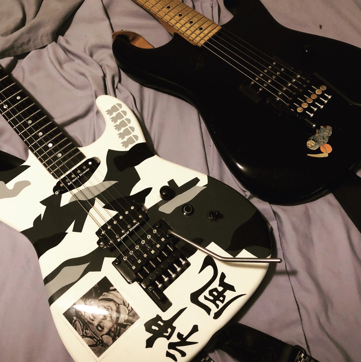 jhale667's tweet photo. The rhythm #guitar tracks were: 2 of the #Neumankazi, left and right, and one track of #BethDeth fatness straight up the middle. https://t.co/bKnEV2nWbK