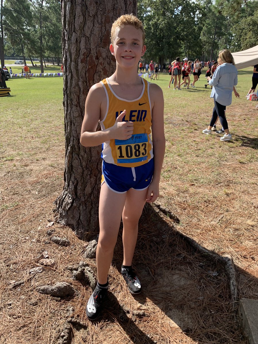 Mrs_Ski_KISD's tweet photo. This morning Cainan ran in his first high school cross country meet! His dad and I are beyond proud of him! We just canβt believe he is in HIGH SCHOOL! π³#kleinxc #boymom @KleinHigh @TheKlein_XC_TF https://t.co/EF4i5B4LX5