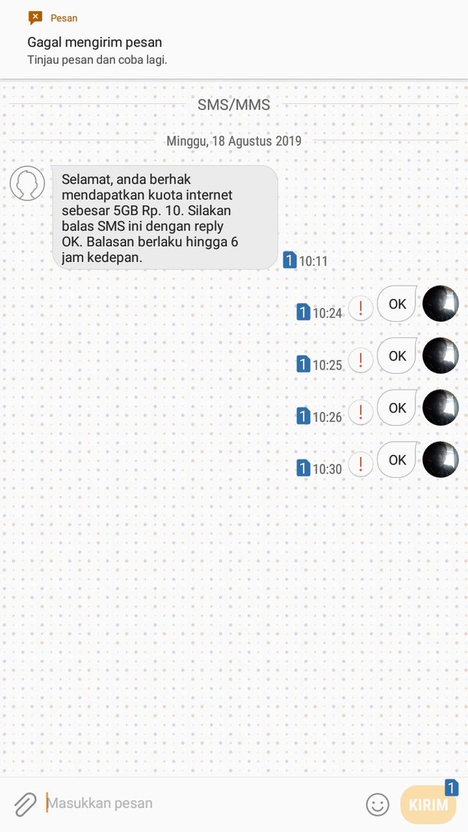 Apryandri_G's tweet photo. DiPHPin trs sm @Telkomsel . Niat ga si?? https://t.co/cdlS1vshfn
