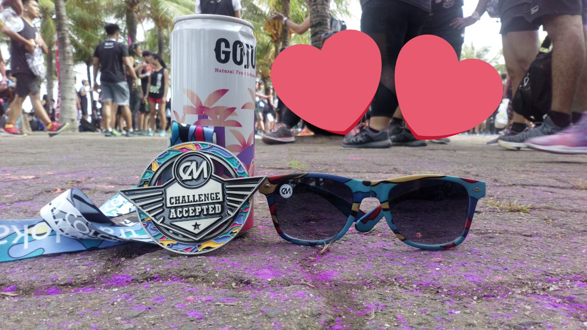 Chane0119's tweet photo. Happy as always and thankful I finished the challenge. ππ Thank you @ColorManila @travelokaPH for the fun experience. Til next! π
#CMChallenge2019 #ChallengeAccepted #ilovecolormanila #colormanilarun https://t.co/057pV0hm8c