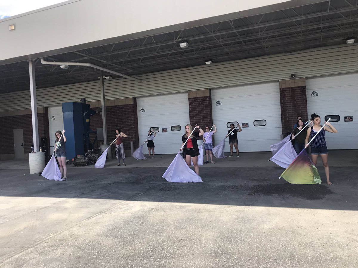 LanderGuard's tweet photo. Summer rehearsals @LVHS_Activities https://t.co/7vEetiOiOz