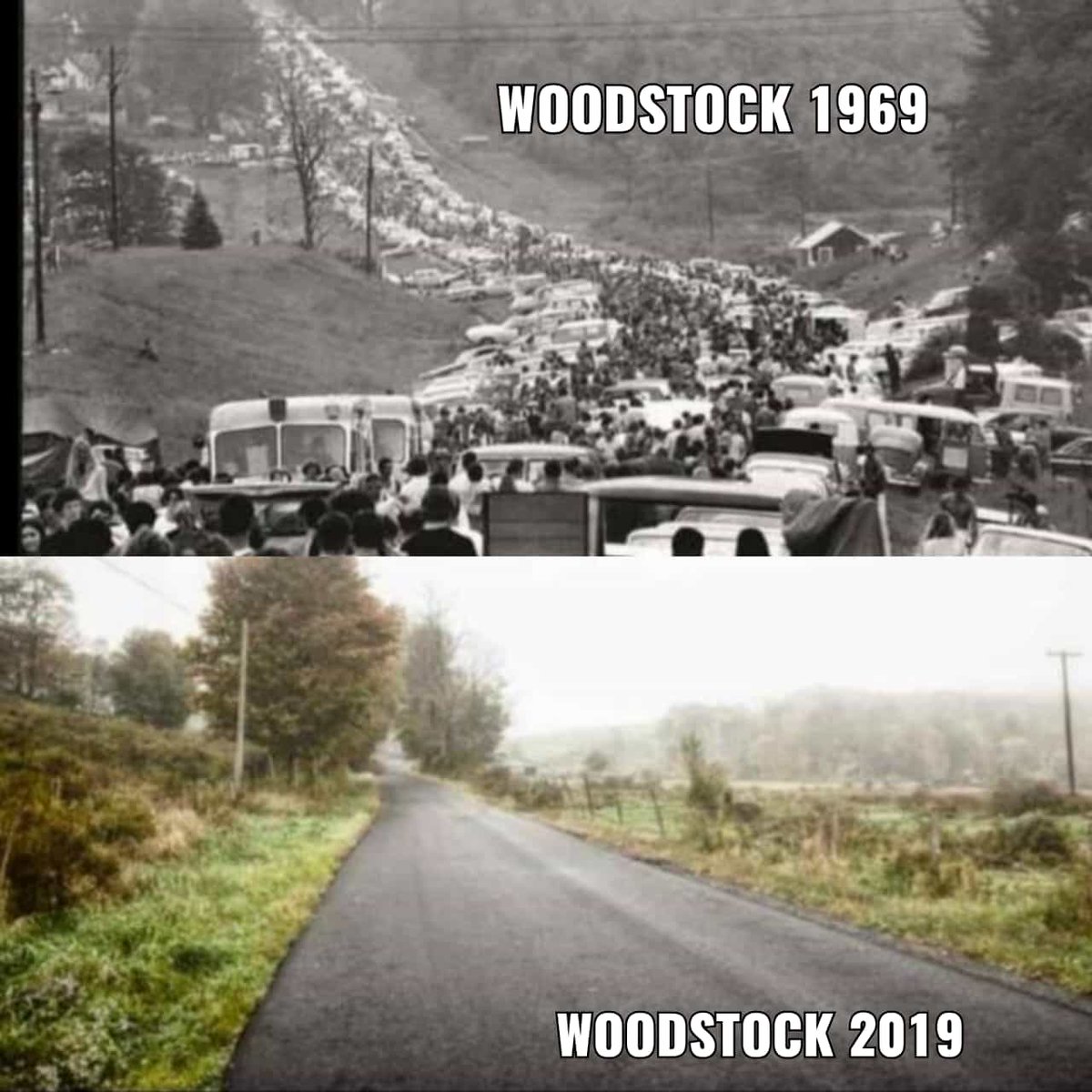 KollelNiyes's tweet photo. #Woodstock1969 Vs.
#Woodstock 2019 https://t.co/oA7avOMp3a