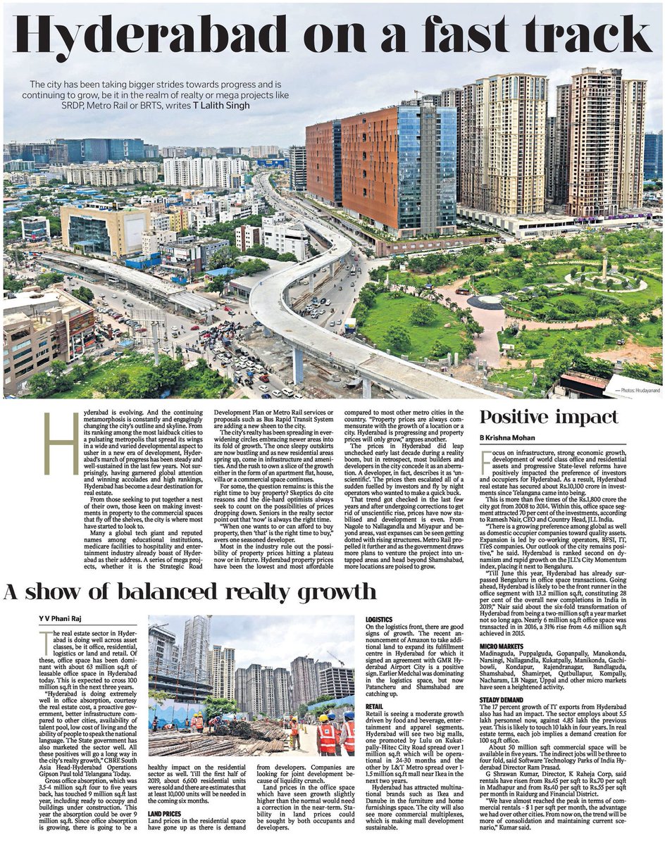 Hi Hyderabad Hyderabad On A Fast Track The City Has Been Taking Bigger Strides Towards Progress And Is Continuing To Grow Be It The Realm Of Realty Or Mega Projects Hi Hyderabad Hyderabad On A Fast Track The City Has Been Taking Bigger Strides Towards Progress And Is Continuing To Grow Be It The Realm Of Realty Or Mega Projects