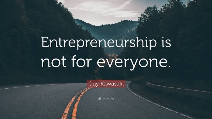 aobadairo's tweet photo. Not everybody can become an entrepreneur no matter what motivational speakers are saying. It's a life, personal and instinctively a decision of the mind no matter the situations around the person. If he/she failed he/she will never relent till success is achieved. https://t.co/CNzD3h9tgc