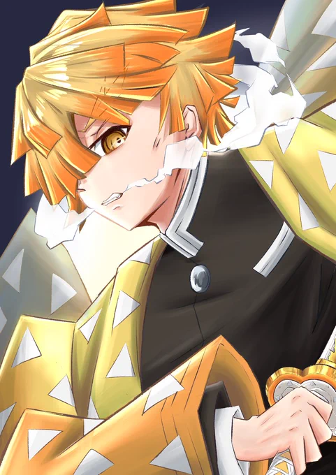 我妻 善逸 #鬼滅の刃  