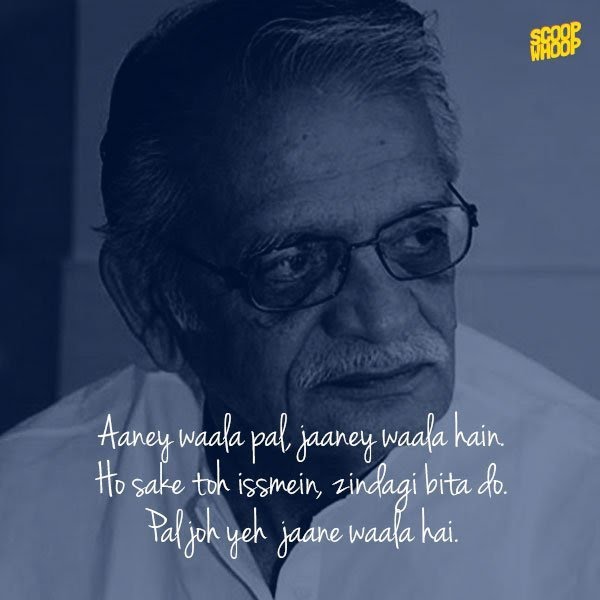 How can someone write Movie songs so simply yet effectively, effortlessly yet so deeply  Happy Birthday  #Gulzar saab...