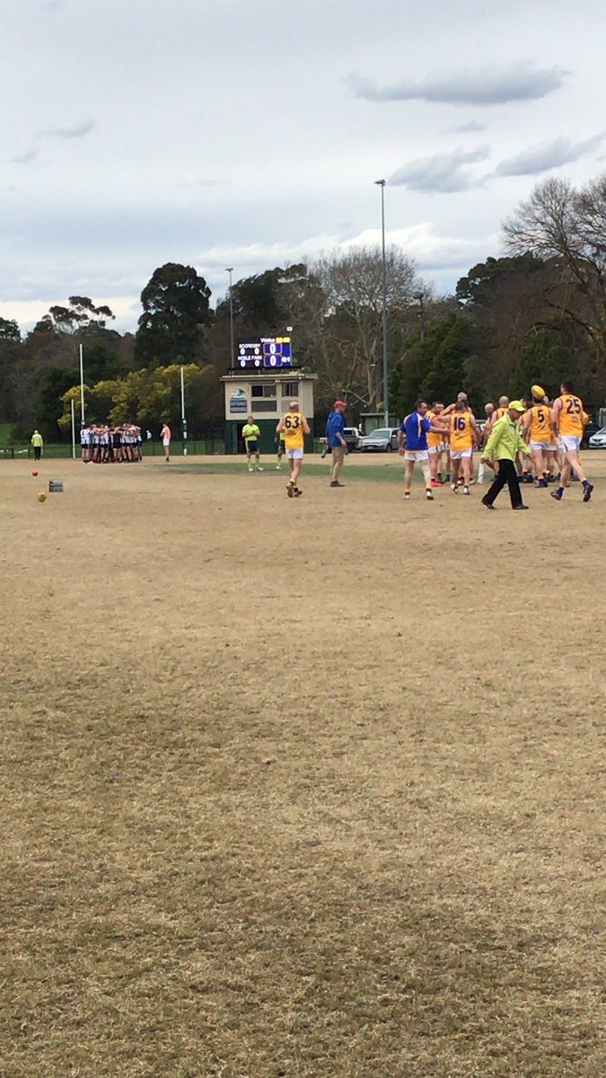 BJS Insurance Vets Semi Final action at <a href="/LILYDALEFC/">Lilydale F&NC</a>!
The seasoned campaigners <a href="/ScoresbyFC/">Scoresby FNC</a> taking on the new boys on the block <a href="/NobleParkFC/">Noble Park FC</a>.