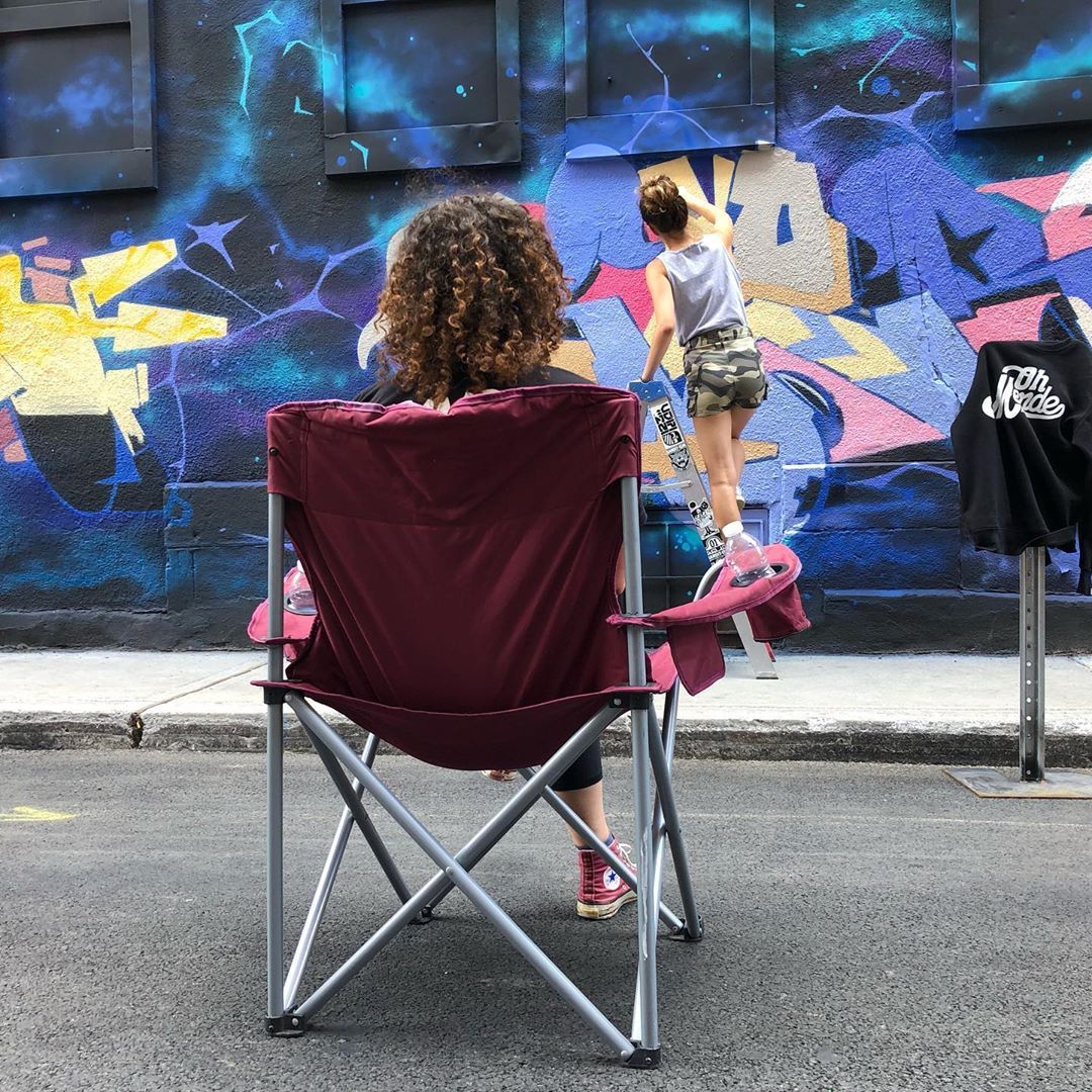 123klan's tweet photo. Family affair!
Here couples of bts pics of last week mural that we painted at @up_mtl
Featuring the fam : @klor123klan @esprit_tzp @123kidsofficial and @cleo_123klan
Stay tuned for more ✌️
#styleisthemessage #sprayer #123klan #familytime #upmtl #graffiti #mtncolors https://t.co/0wJ4sfo0rs