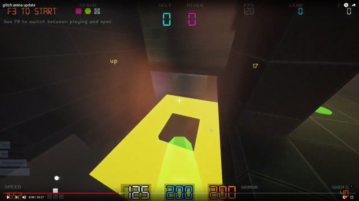 shockandrockets's tweet photo. (Glitch Arena Update #2) This week a lot of progress was made in glitching (movement), slightly buffing it and making it feel more natural.
A major change to the meta gamer is armor absorption coming down from 75% to 66%. It doesn’t sound like a h ... (https://t.co/ILst50AhGU) https://t.co/SLMekJqYvl