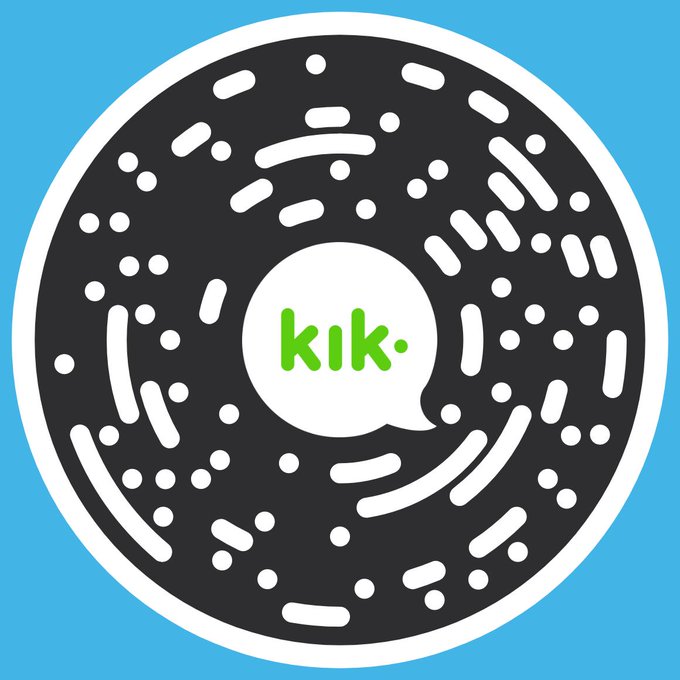 Scan the #kikcode to get in on the conversation! #kik #kikme https://t.co/mfmlvdEjkx<a href="/tag/kikcode"class="tags">#kikcode</a><a href="/tag/kik"class="tags"><span>#kik</span></a><a href="/tag/kikme"class="tags"><span>#kikme</span></a>