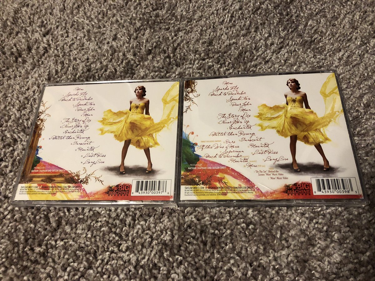 alex_f_424's tweet photo. #LoverIn6Days Yet again late... This is day 5 of my countdown. Today's album was “Speak Now” (2010)—the only album that @taylorswift13 has written entirely by herself. I have the standard and Target Exclusive versions. (Target version was later released to other stores as Deluxe) https://t.co/77wtR5Gbsf
