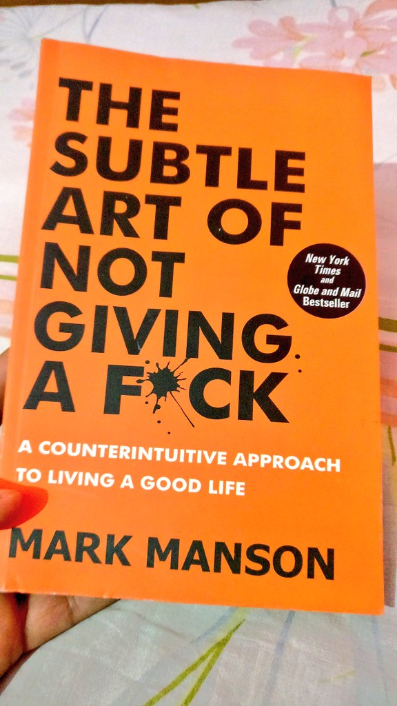 kumarmanish9's tweet photo. #SundayMotivation is Reading What One Practices :)
Would strongly recommend this f***ing book for its f***ing honesty, f***ing clarity and f***ing awesomeness.
Seriously, if you learn or imbibe this subtle & suve art of not giving a F**K, life would be little easier.
📖 https://t.co/yn2Hsy2sh8
