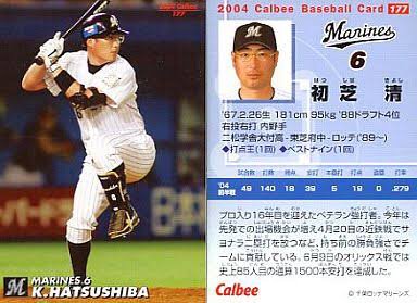 元千葉ロッテ 初芝清 バッティンググローブ