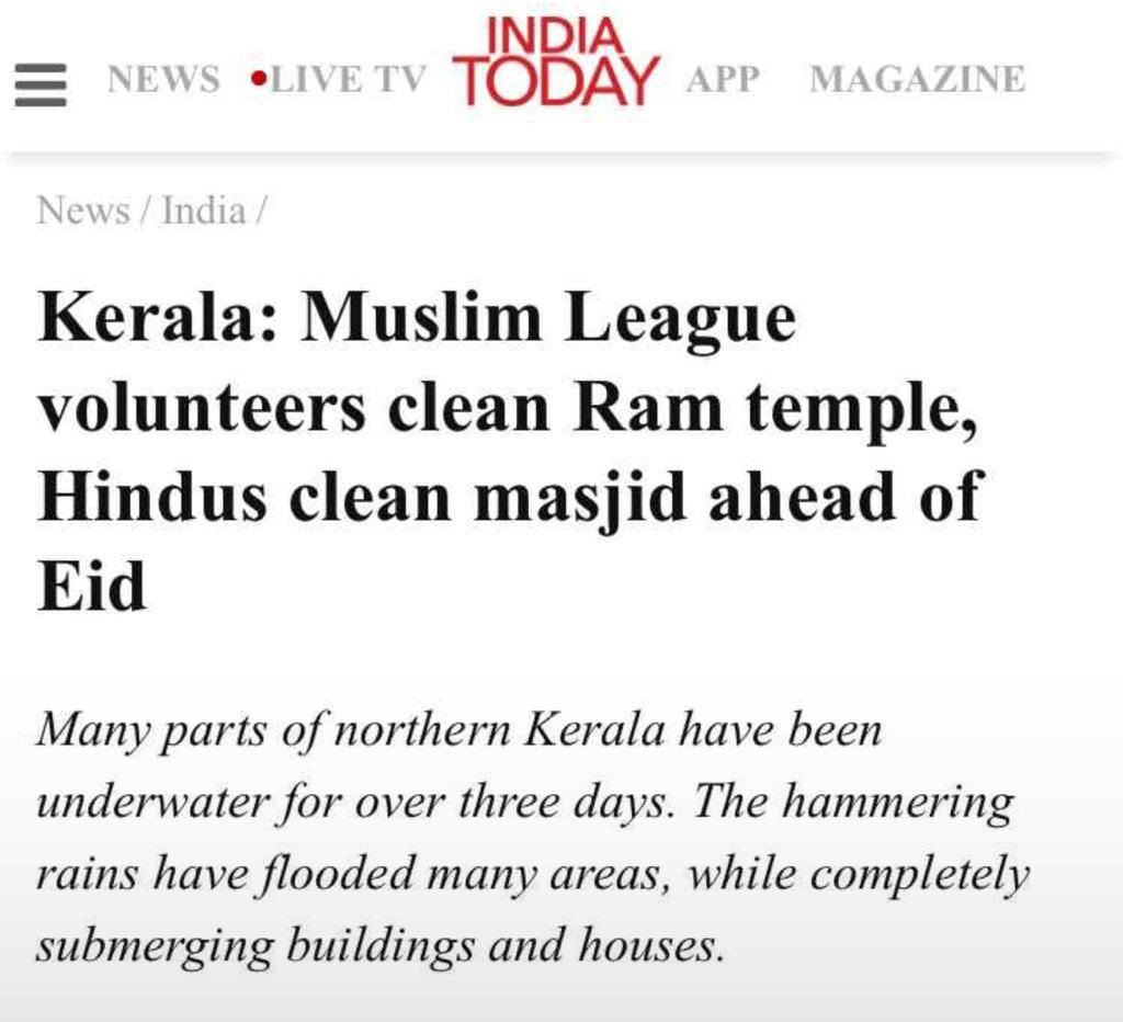 MujeebJaihoon's tweet photo. Let the love live long. Via @IndiaToday | @JihadiJew @sardesairajdeep @iumlofficial @munavvarshihab @earayees https://t.co/uoo6aqUmlh
