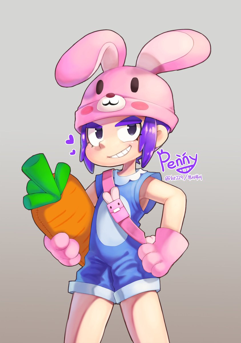 Frank Fs7n On Twitter Great Quality And Style Super Cute Absolutely Adore This Piece Of Fan Art Brawlstars Fanart Bunny Penny Skin Https T Co Mduyixk1dm - bunnypenny brawl stars