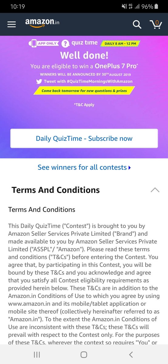 MinzUsha's tweet photo. #QuizTimeMornigsWithAmazon 
@amazonIN @amazon https://t.co/Y74IwyaK6X