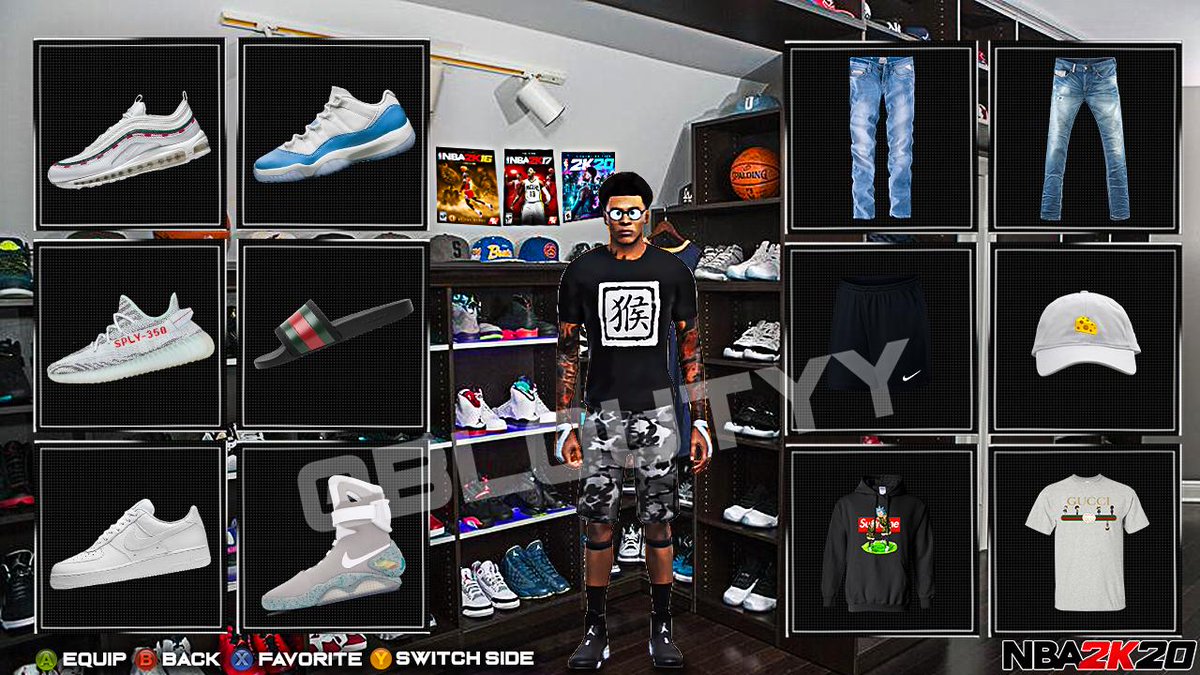 bloutism's tweet photo. 2K20 Closet Concept

Im back officially dms are open

Grinding for @xIKnoClan 

Inspired by @PerrionGfx 

Likes RT Appreciated https://t.co/d7rIWp3EEU