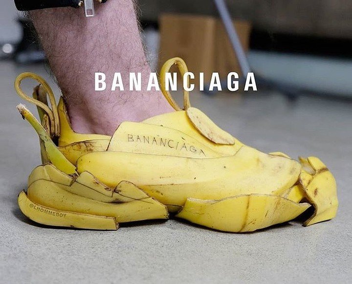 balenciaga banana