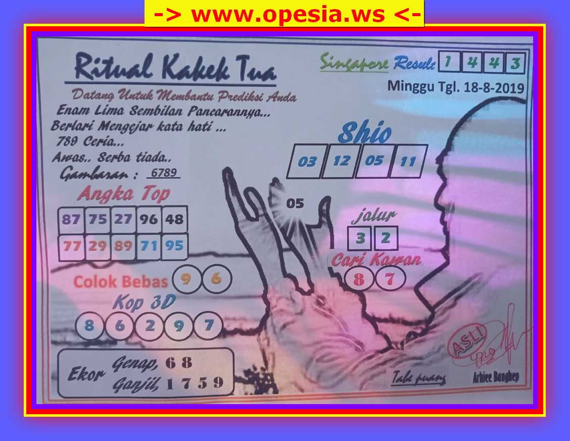 ‍ On Twitter: "Ritual Kakek Sgp Sudah Ada, Silahkan Di Bedah Sob  Https://T.co/Isbvivpu4T" / Twitter